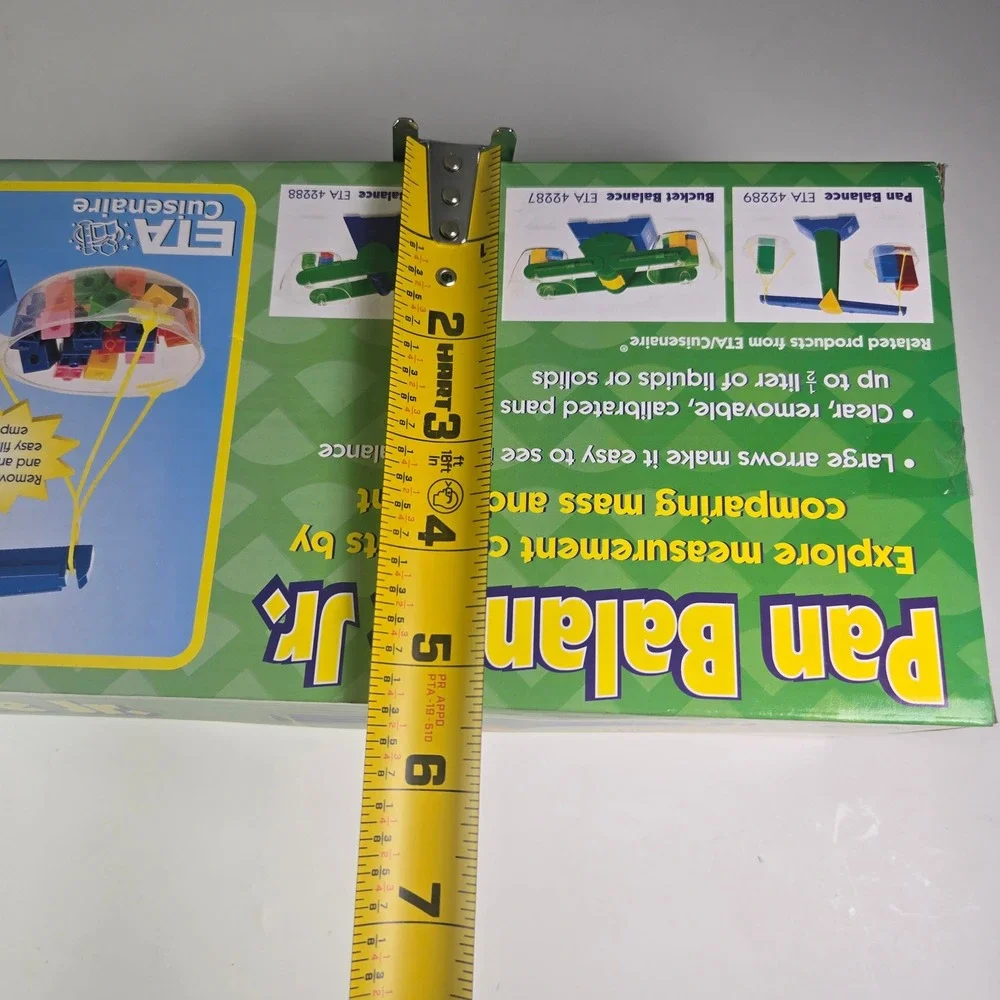 Pan Balance Jr Educational Science Scale ETA Cuisenaire 42285 Learning Tool